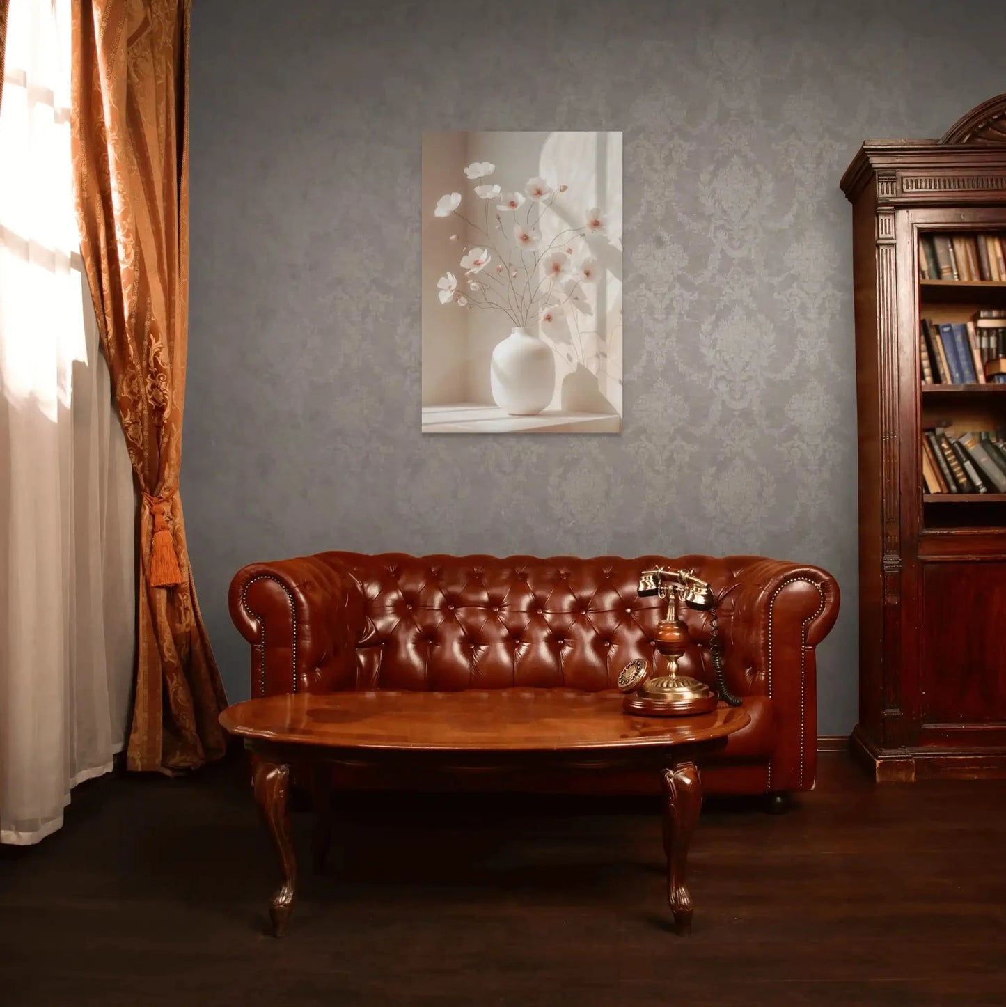 Tableau Moderne - Fleurs & Sérénité Art Virtuoso