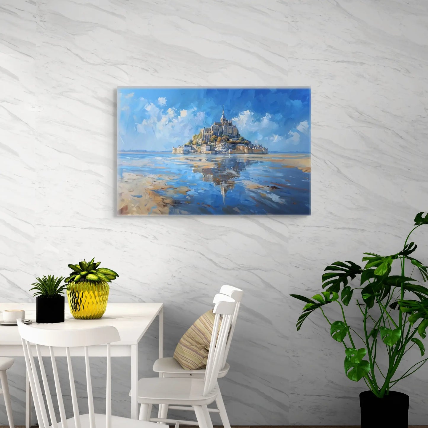 Tableau Mont Saint Michel Affiches, reproductions et œuvres graphiques Art Virtuoso