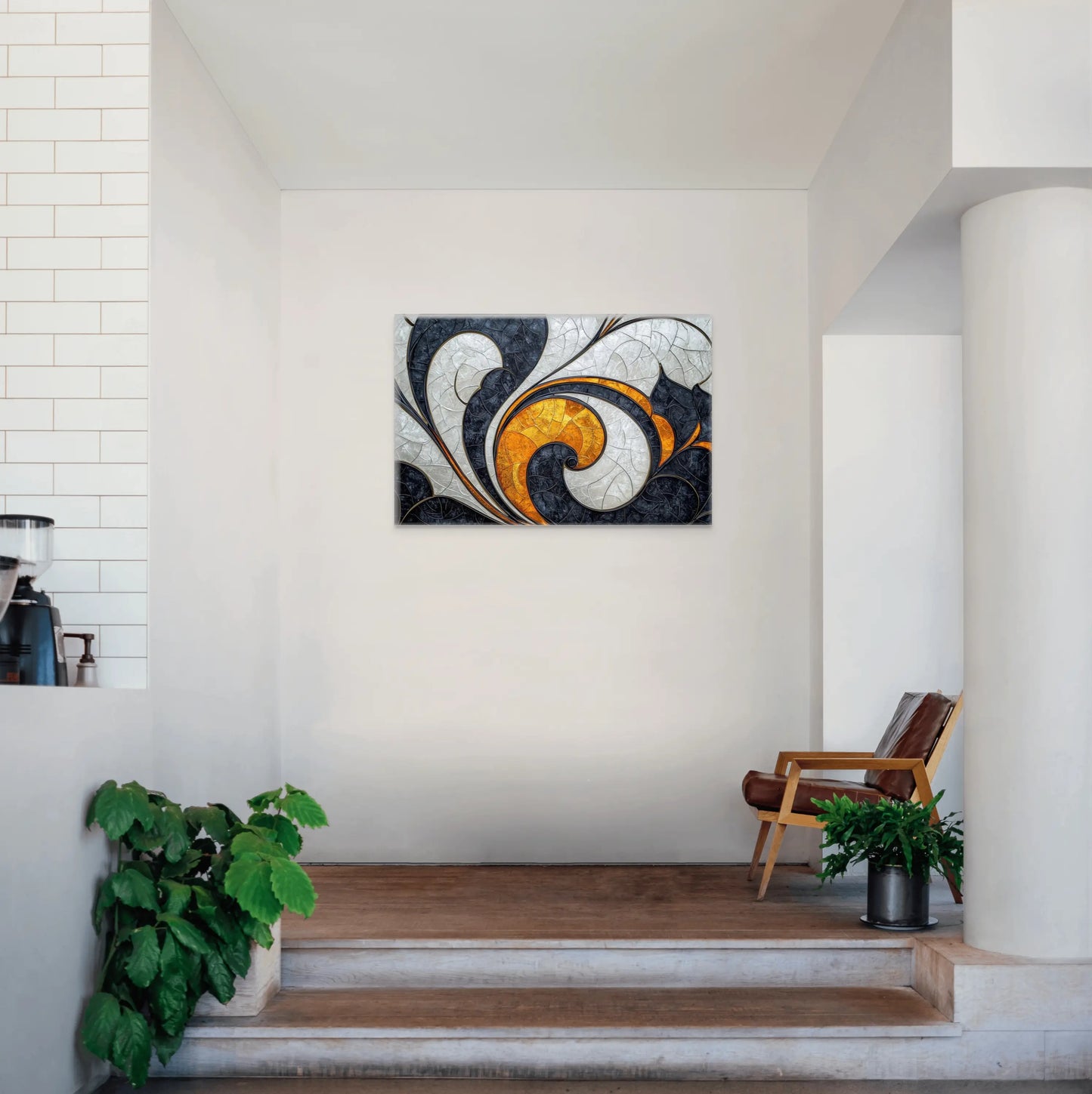 Tableau Motif Art Deco Affiches, reproductions et œuvres graphiques Art Virtuoso