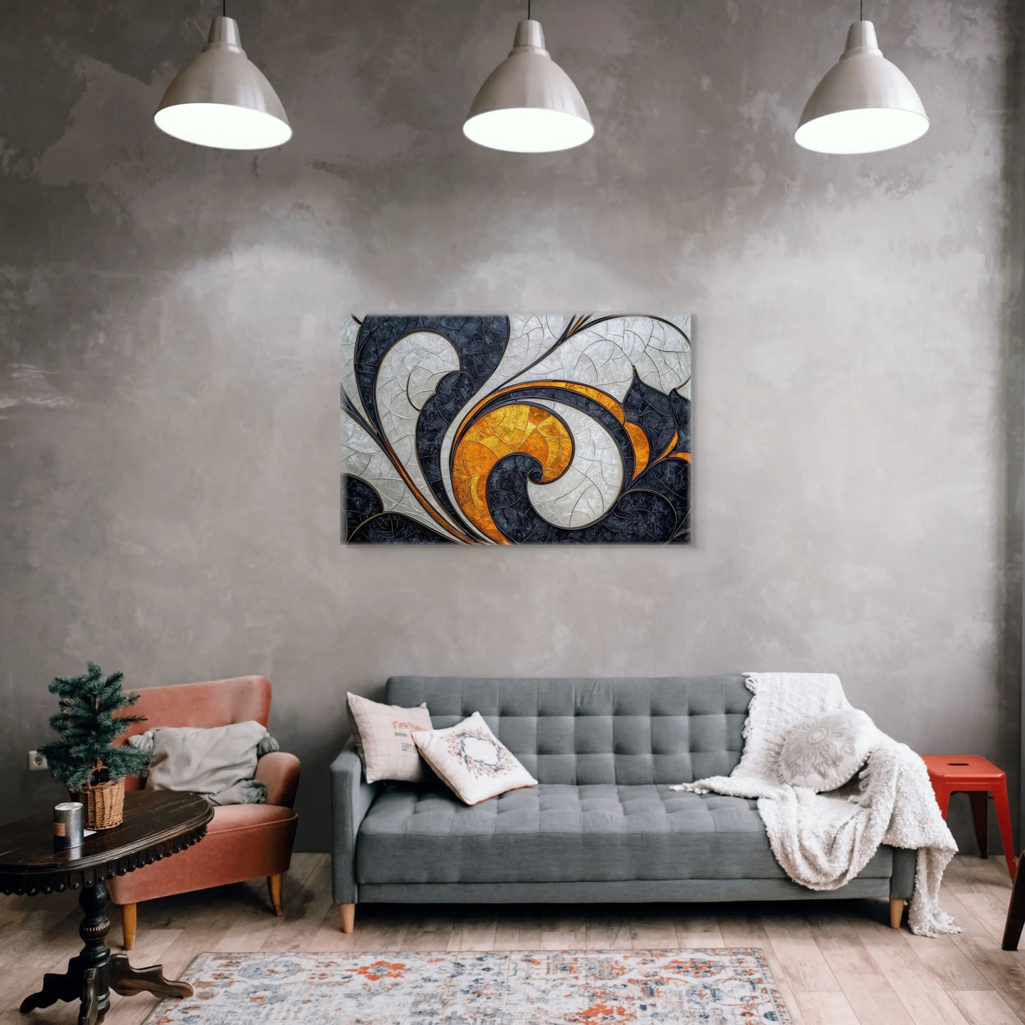 Tableau Motif Art Deco Affiches, reproductions et œuvres graphiques Art Virtuoso