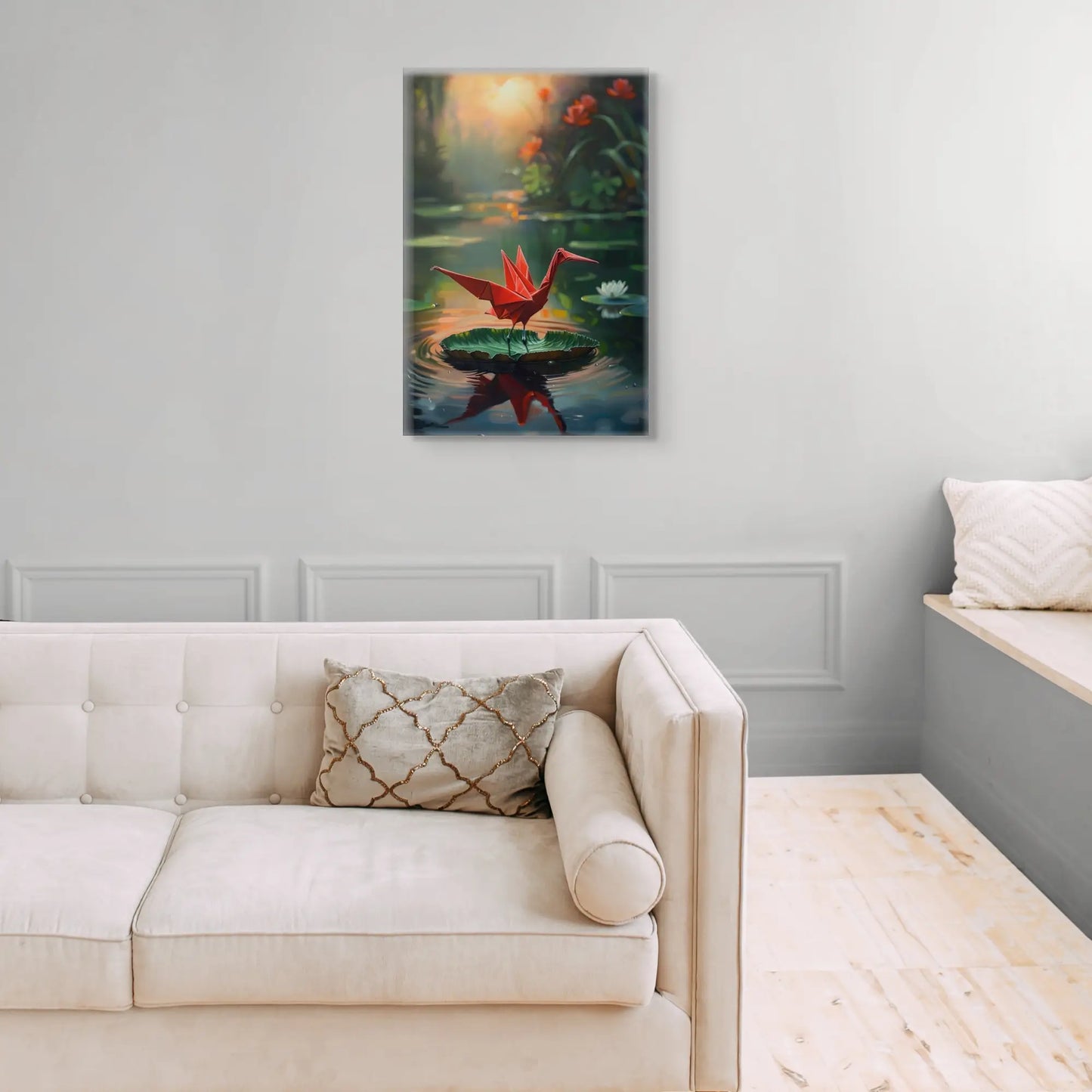 Tableau Origami Affiches, reproductions et œuvres graphiques Art Virtuoso
