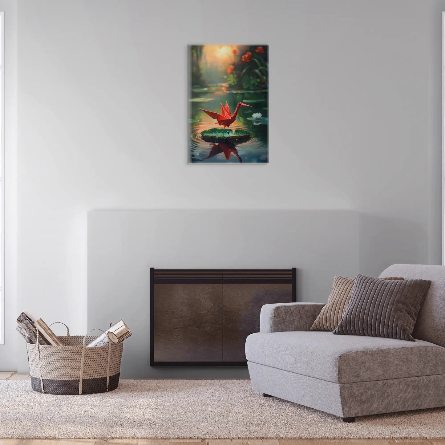 Tableau Origami Affiches, reproductions et œuvres graphiques Art Virtuoso