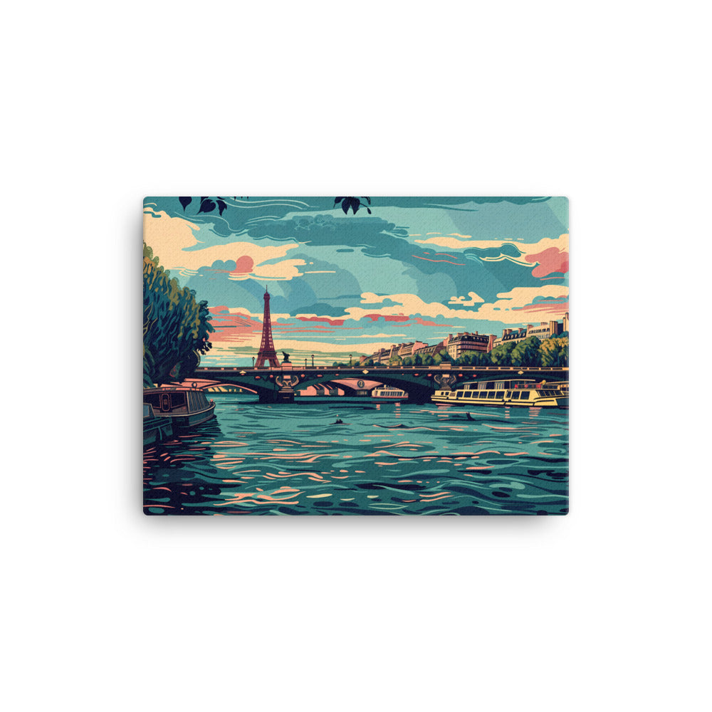Tableau Paris Pop Art - Ode à la Ville Lumière Art Virtuoso S