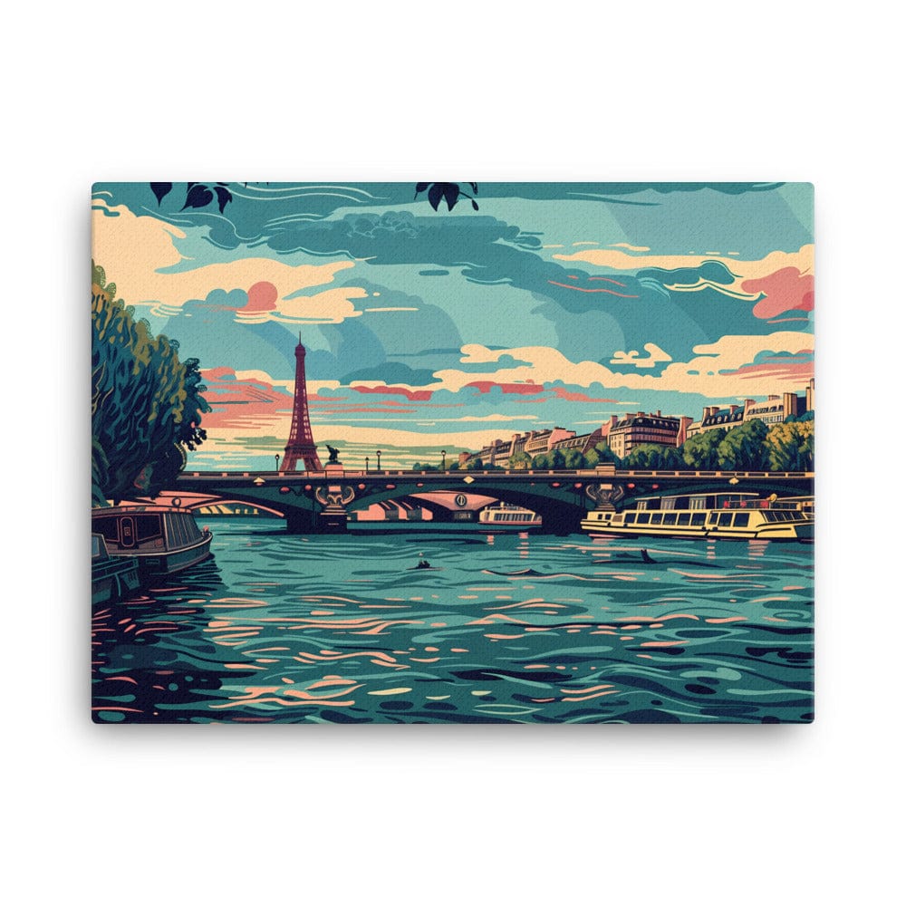 Tableau Paris Pop Art - Ode à la Ville Lumière Art Virtuoso L
