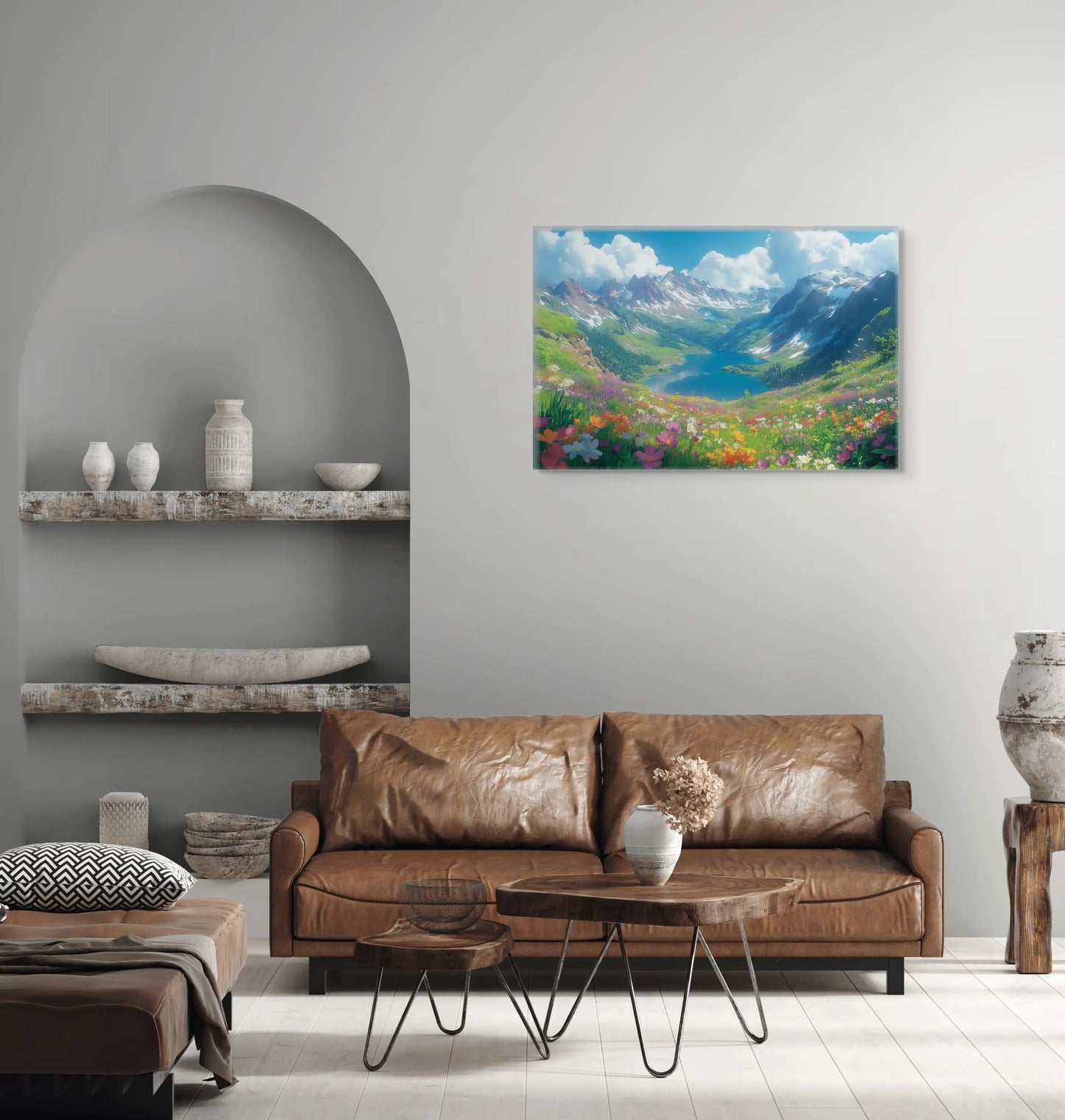 Tableau Paysage Coloré Affiches, reproductions et œuvres graphiques Art Virtuoso