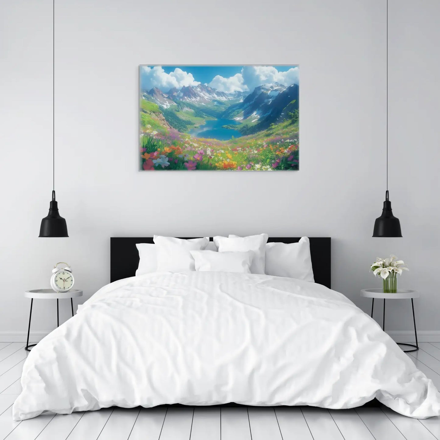 Tableau Paysage Coloré Affiches, reproductions et œuvres graphiques Art Virtuoso