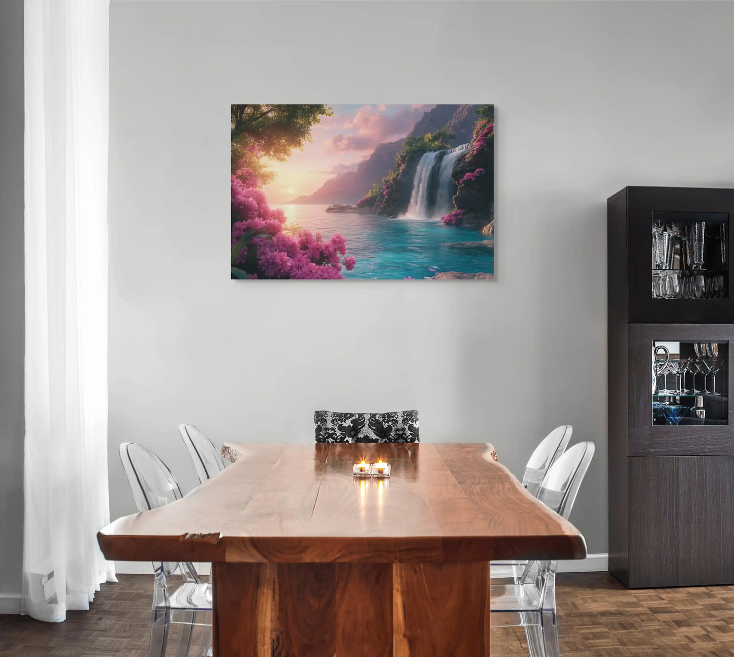 Tableau Paysage Exotique Affiches, reproductions et œuvres graphiques Art Virtuoso