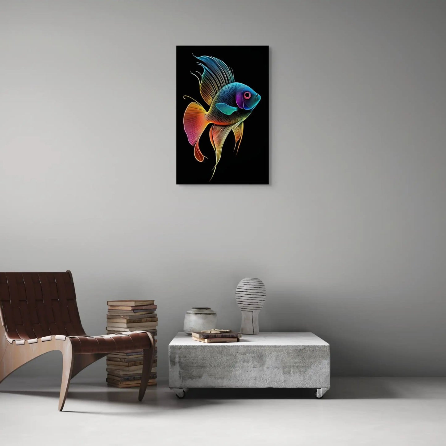 Tableau Poisson Moderne Affiches, reproductions et œuvres graphiques Art Virtuoso