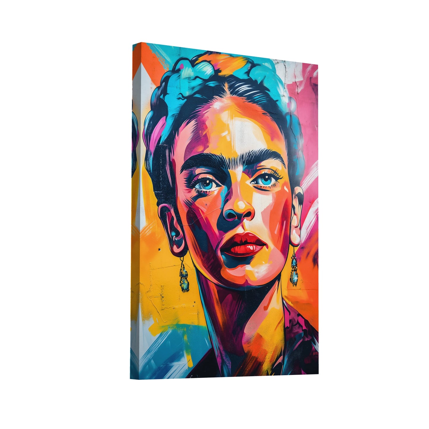 Product Hero 3D WebP Tableau Portrait Frida Kahlo - Art Virtuoso