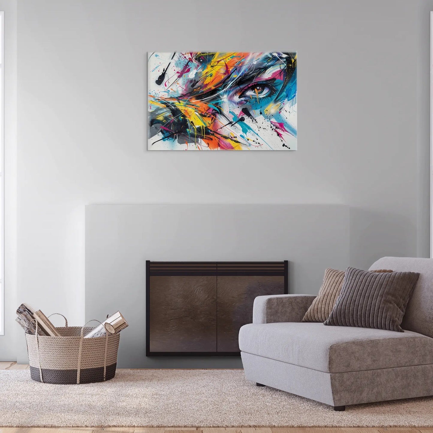 Tableau Street Art Abstrait Art Virtuoso
