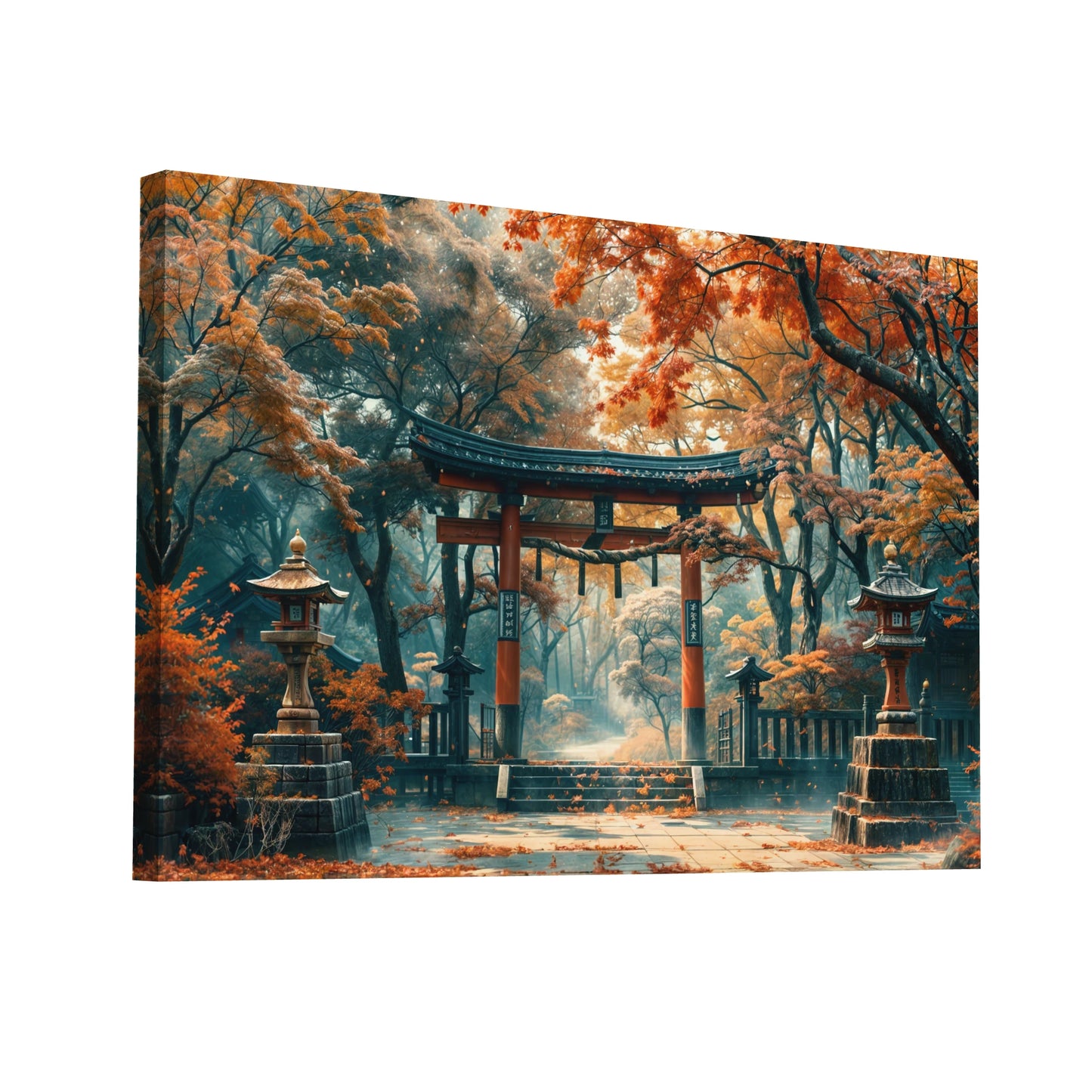 Product Hero 3D WebP Tableau Torii Enchanté - Art Virtuoso