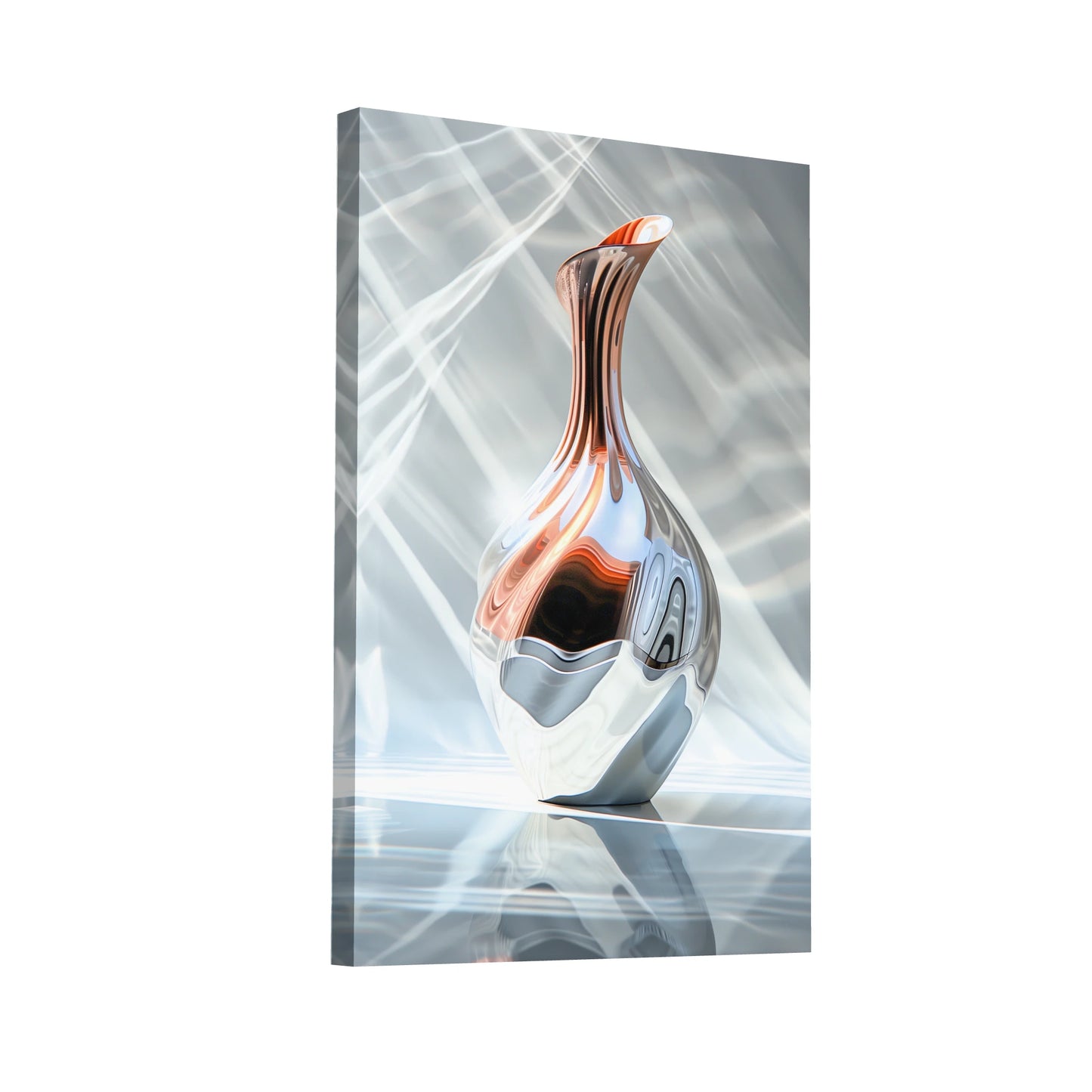 Product Hero 3D WebP Tableau Vase Contemporain - Art Virtuoso