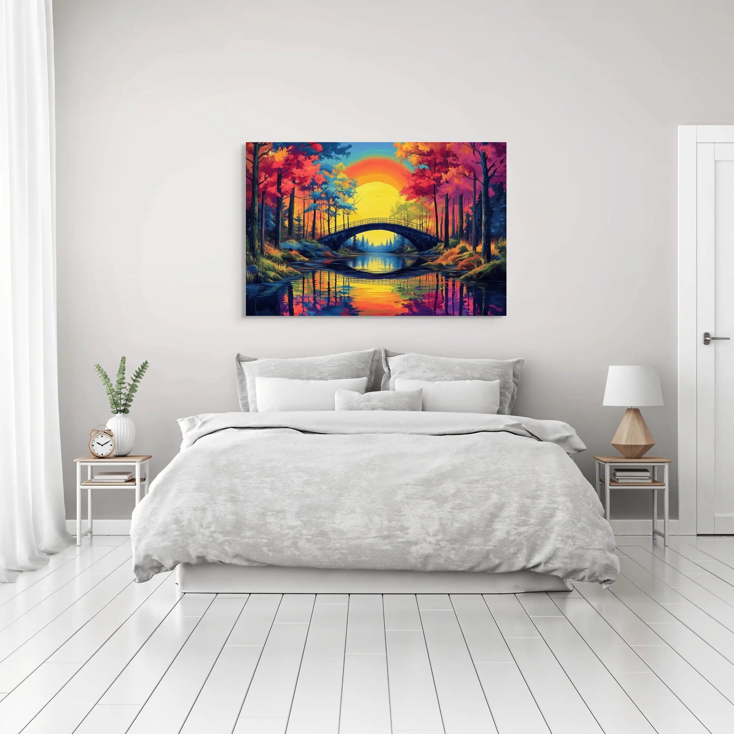 Tableau Année 70 - Vivre les Couleurs Affiches, reproductions et œuvres graphiques Art Virtuoso