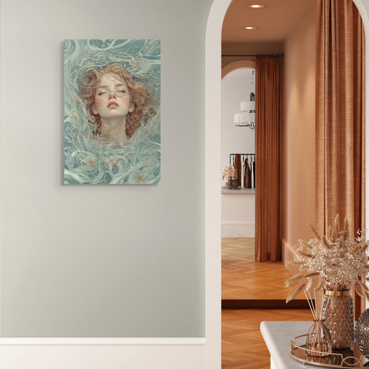 Tableau Art Nouveau Affiches, reproductions et œuvres graphiques Art Virtuoso