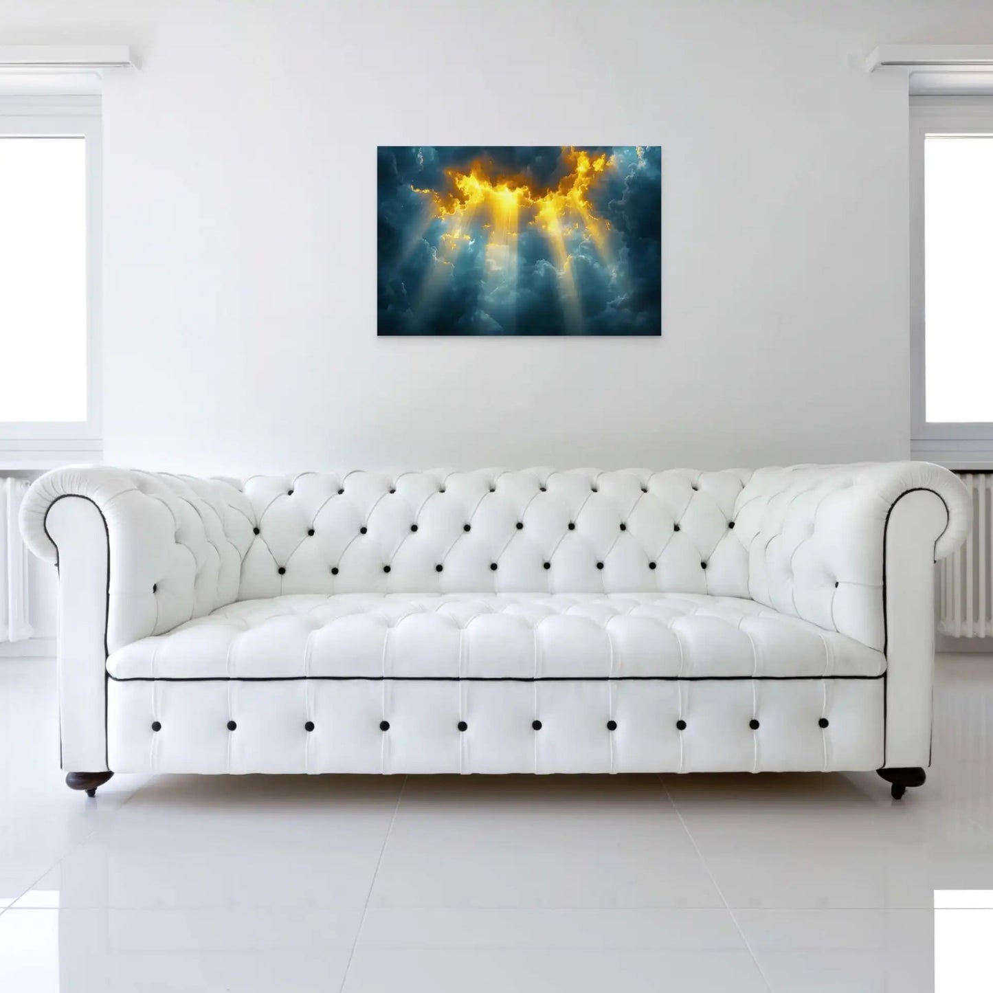 Tableau Ciel - Lumière Céleste Affiches, reproductions et œuvres graphiques Art Virtuoso