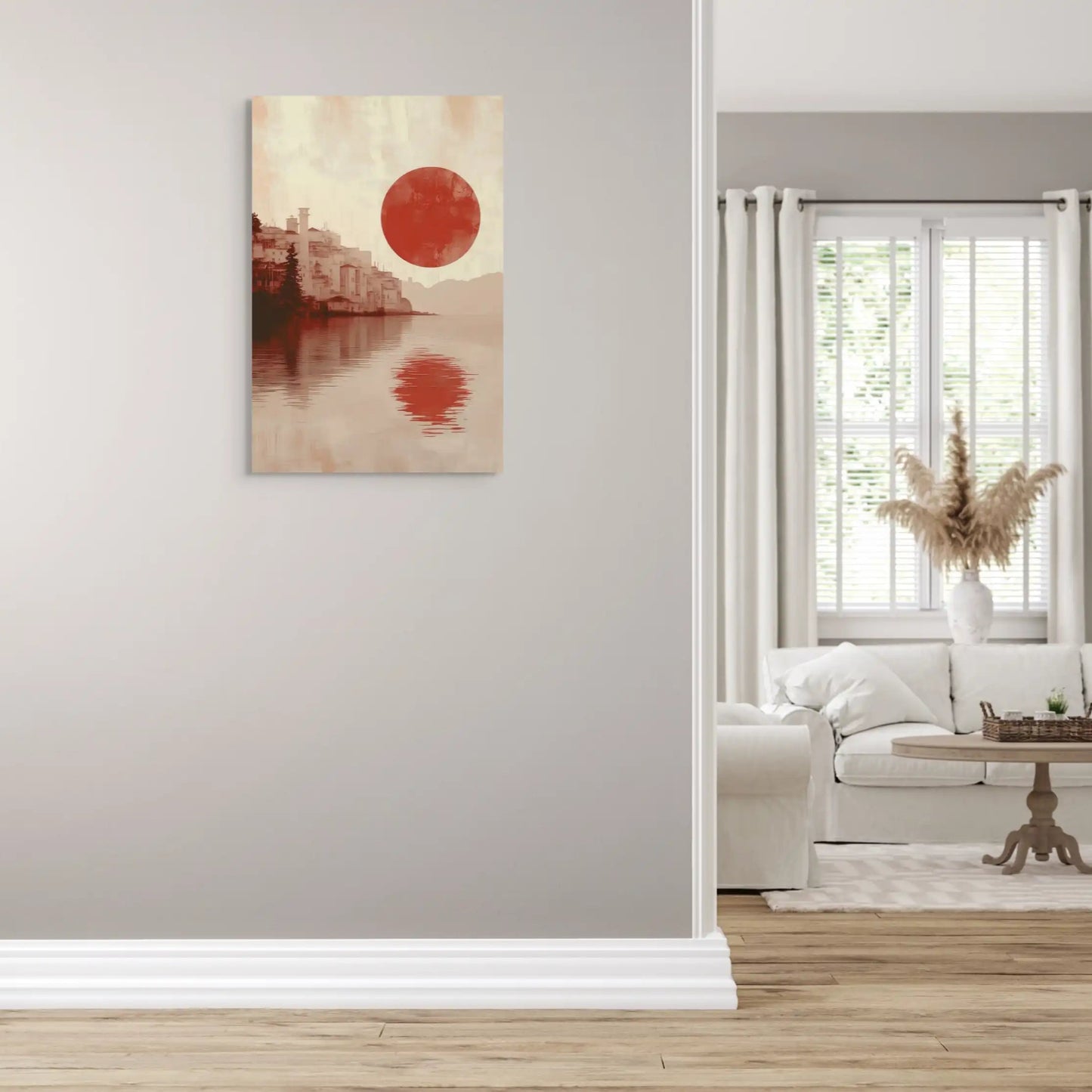 Tableau Couleur Terre Cuite - Reflets Méditerranéens Affiches, reproductions et œuvres graphiques Art Virtuoso