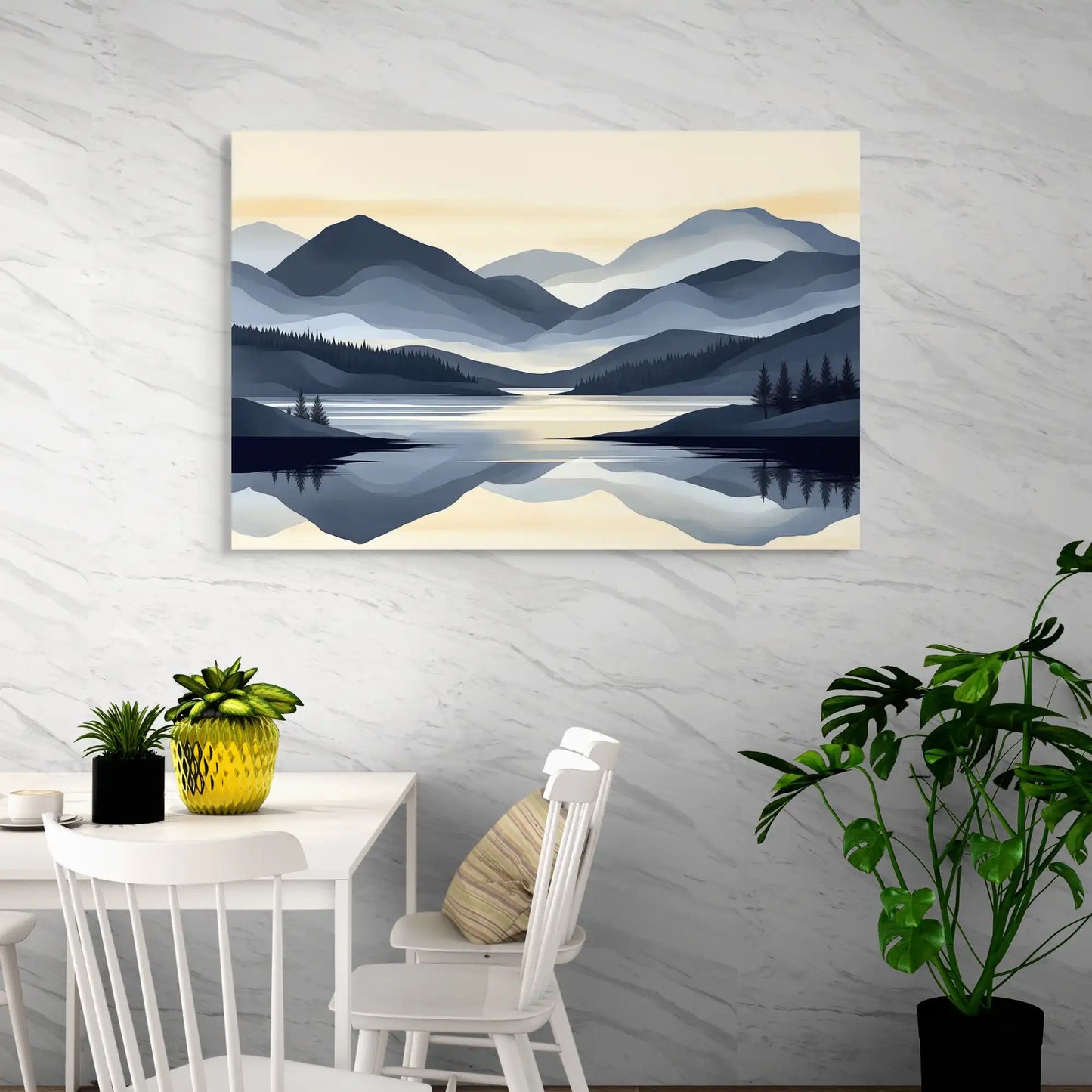 Tableau Déco Séjour - Harmonie des Saisons Affiches, reproductions et œuvres graphiques Art Virtuoso