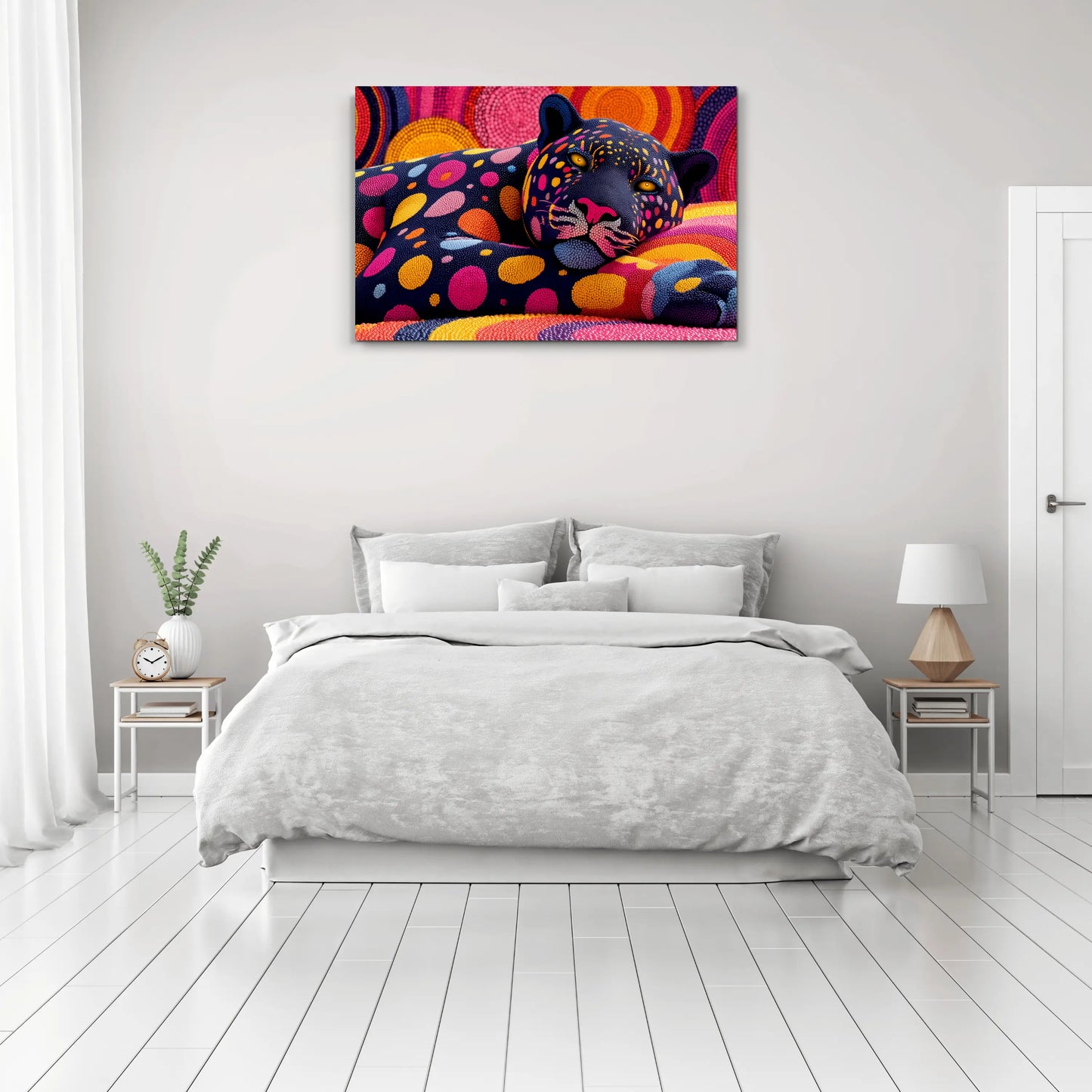 Tableau Déco - Tigre Psychédélique