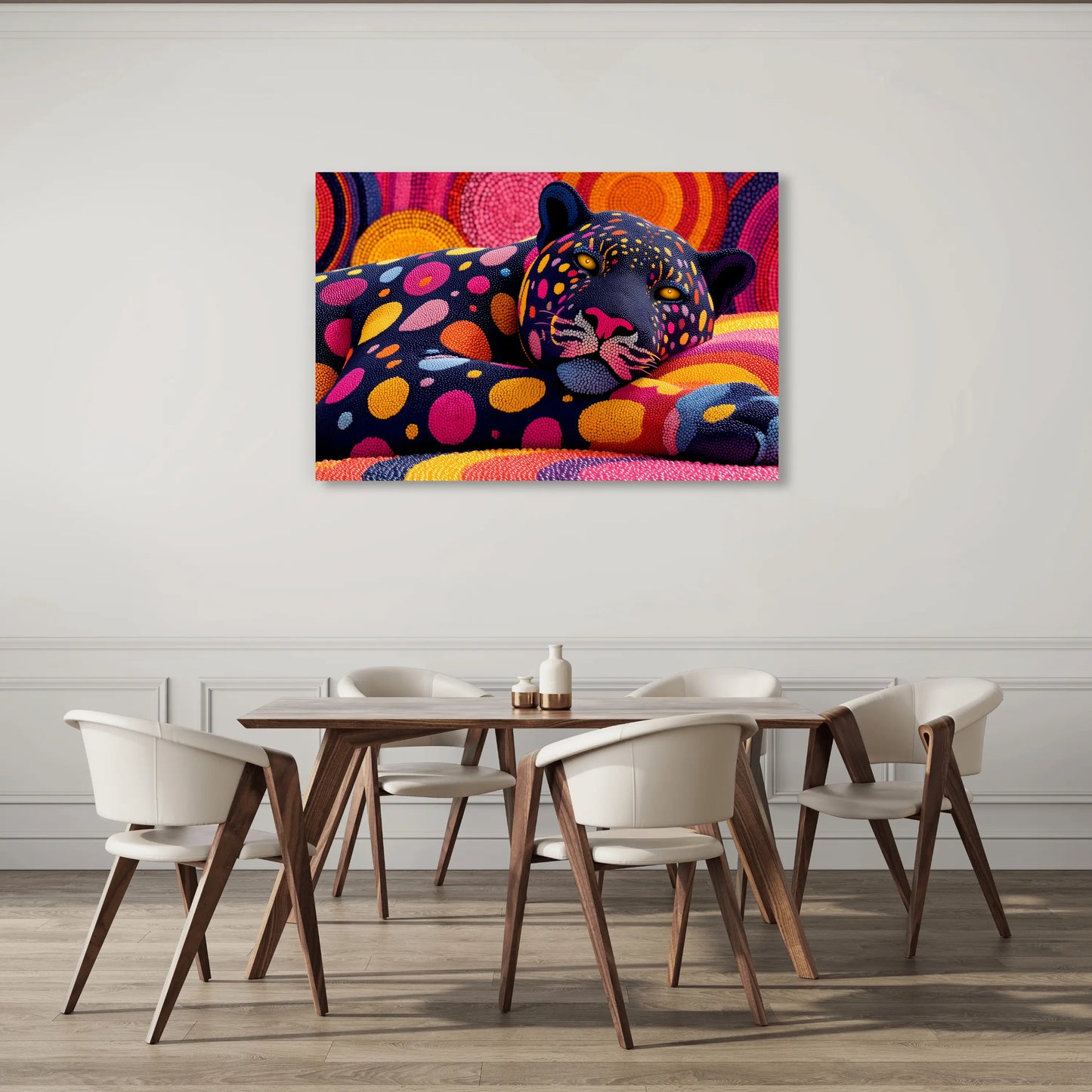 Tableau Déco - Tigre Psychédélique