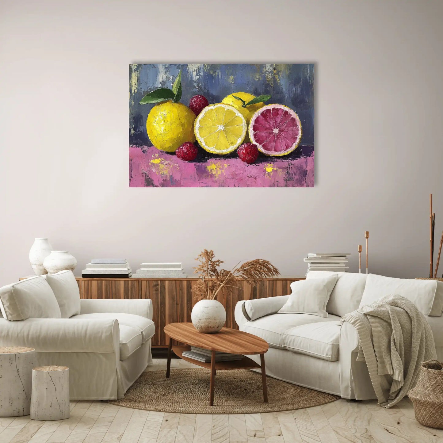 Tableau Fruit : Les Agrumes
