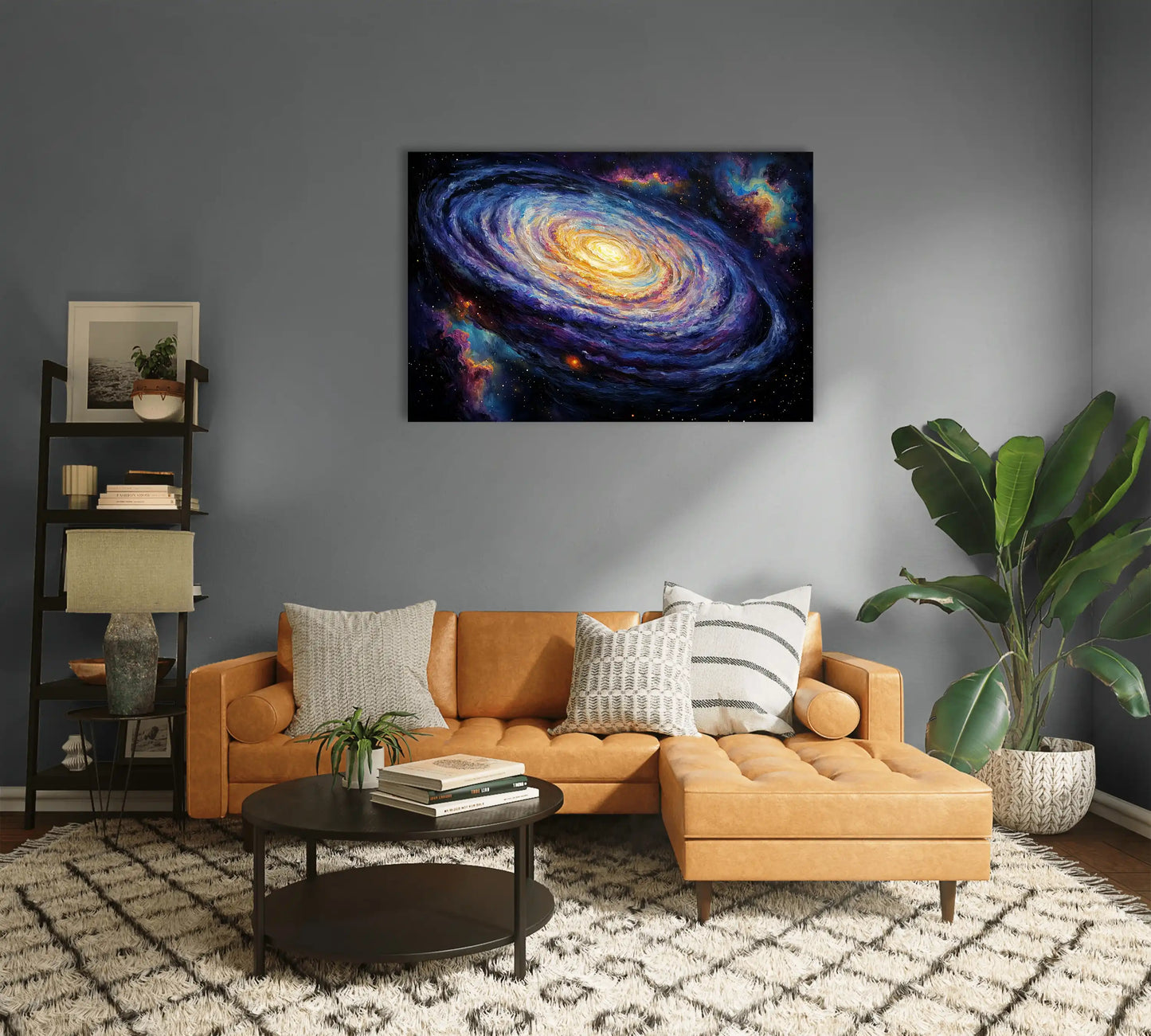 Tableau Galaxie Spirale : Vortex Cosmique