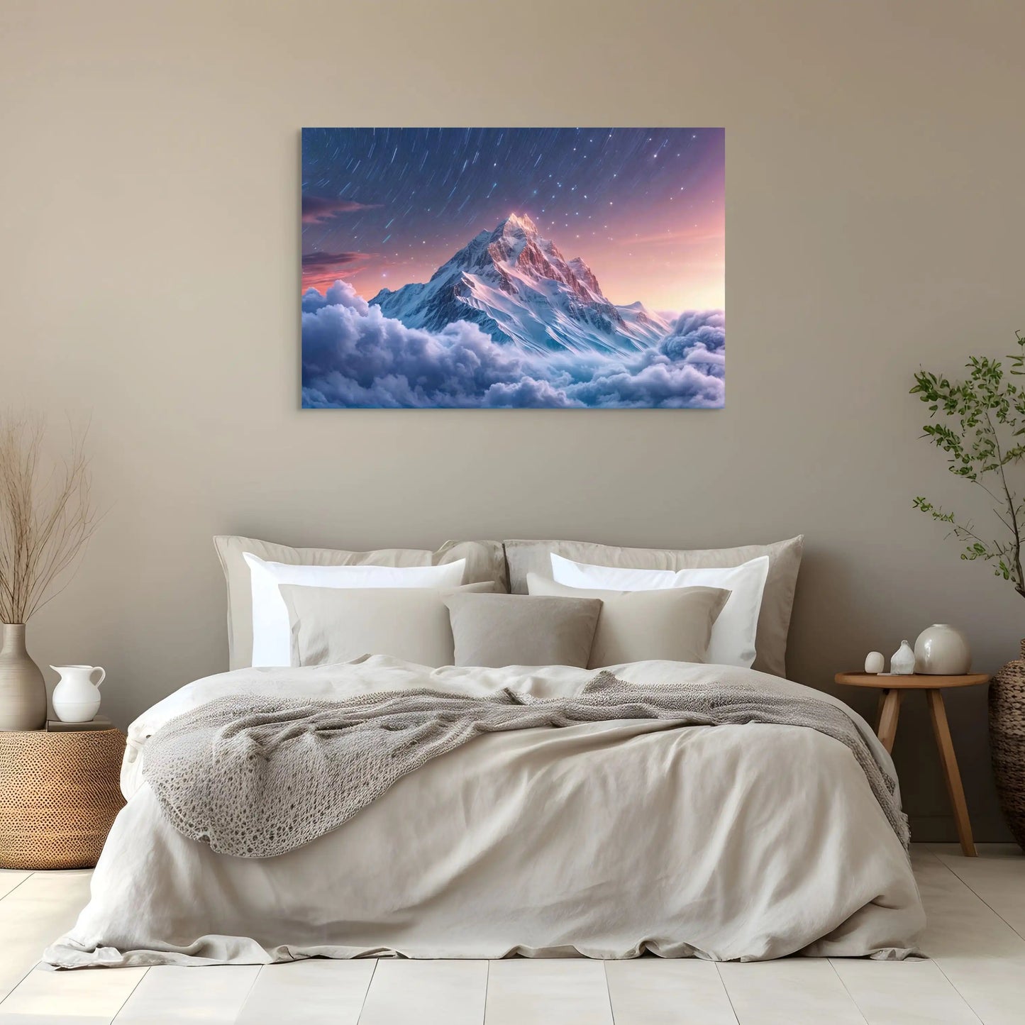 Tableau Moderne - Montagne Majestueuse Art Virtuoso