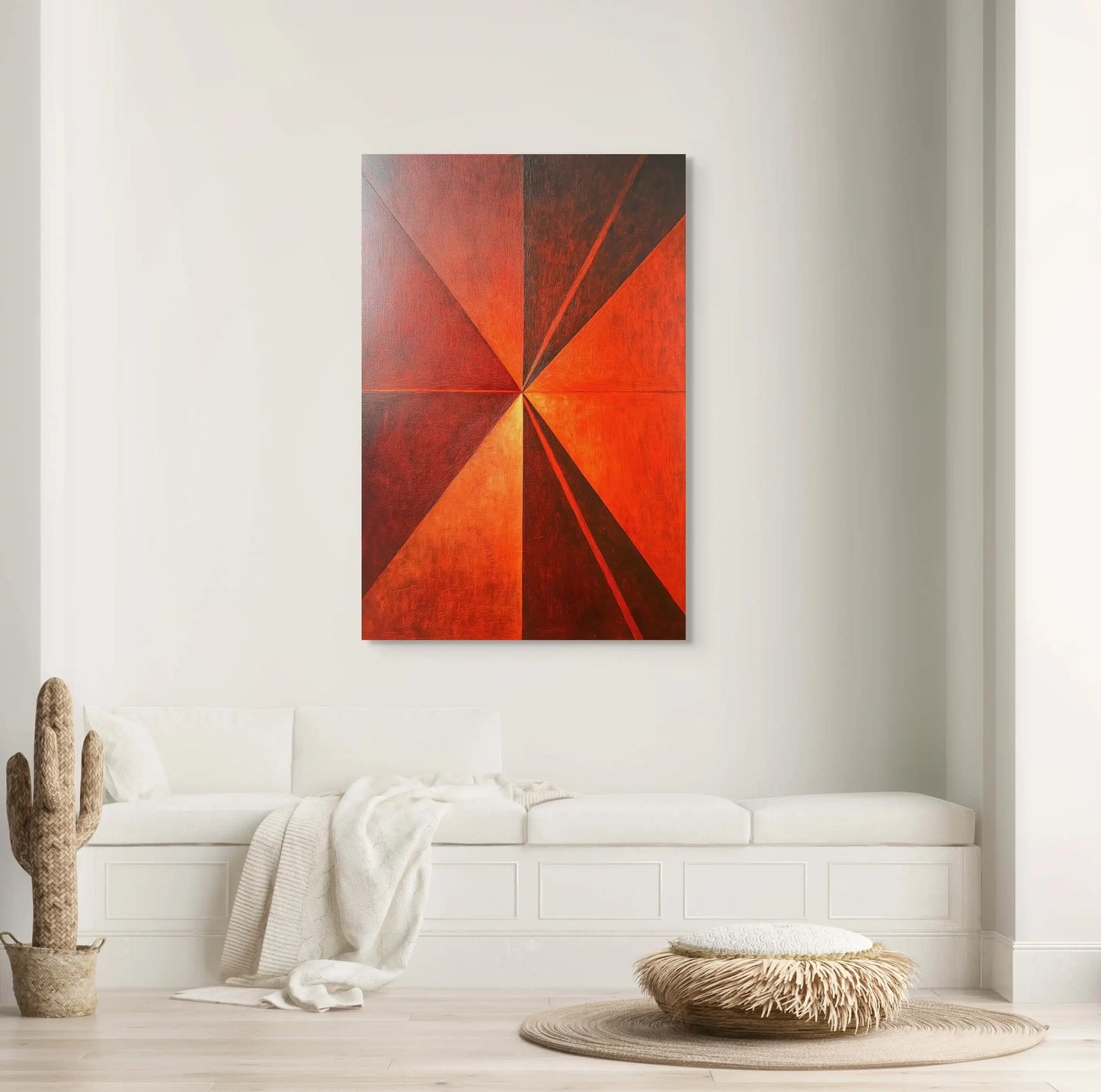 Tableau Orange Terracotta Affiches, reproductions et œuvres graphiques Art Virtuoso