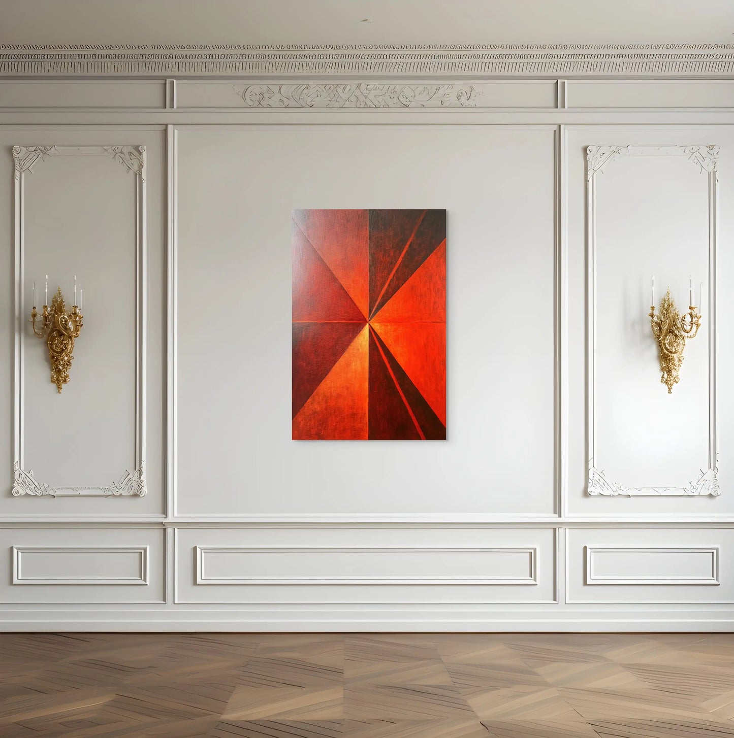 Tableau Orange Terracotta Affiches, reproductions et œuvres graphiques Art Virtuoso