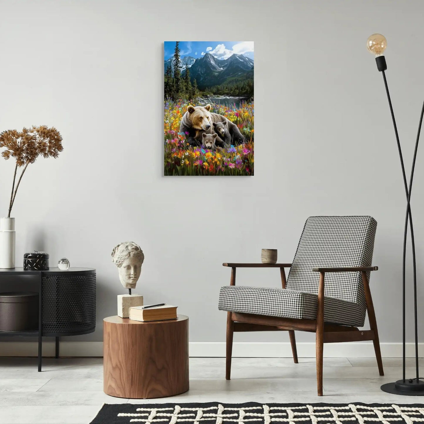 Tableau Oursons en Montagne Affiches, reproductions et œuvres graphiques Art Virtuoso