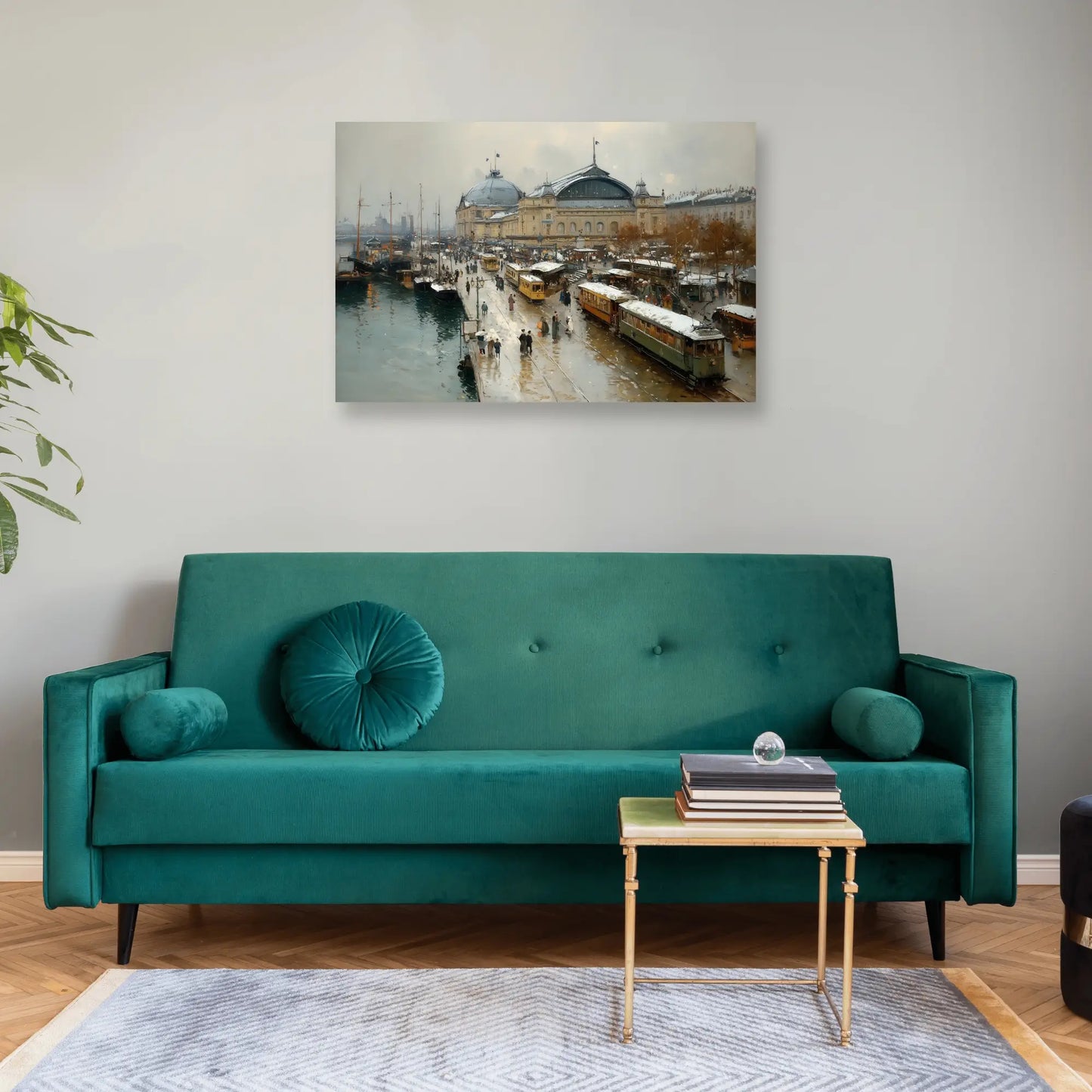 Tableau Paris Ancien de la Belle Époque