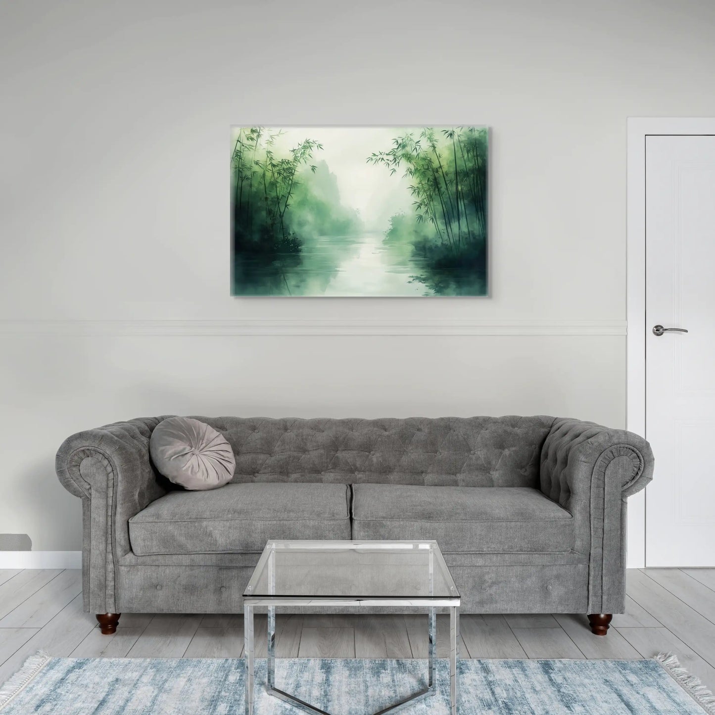 Tableau Paysage Bambou Affiches, reproductions et œuvres graphiques Art Virtuoso