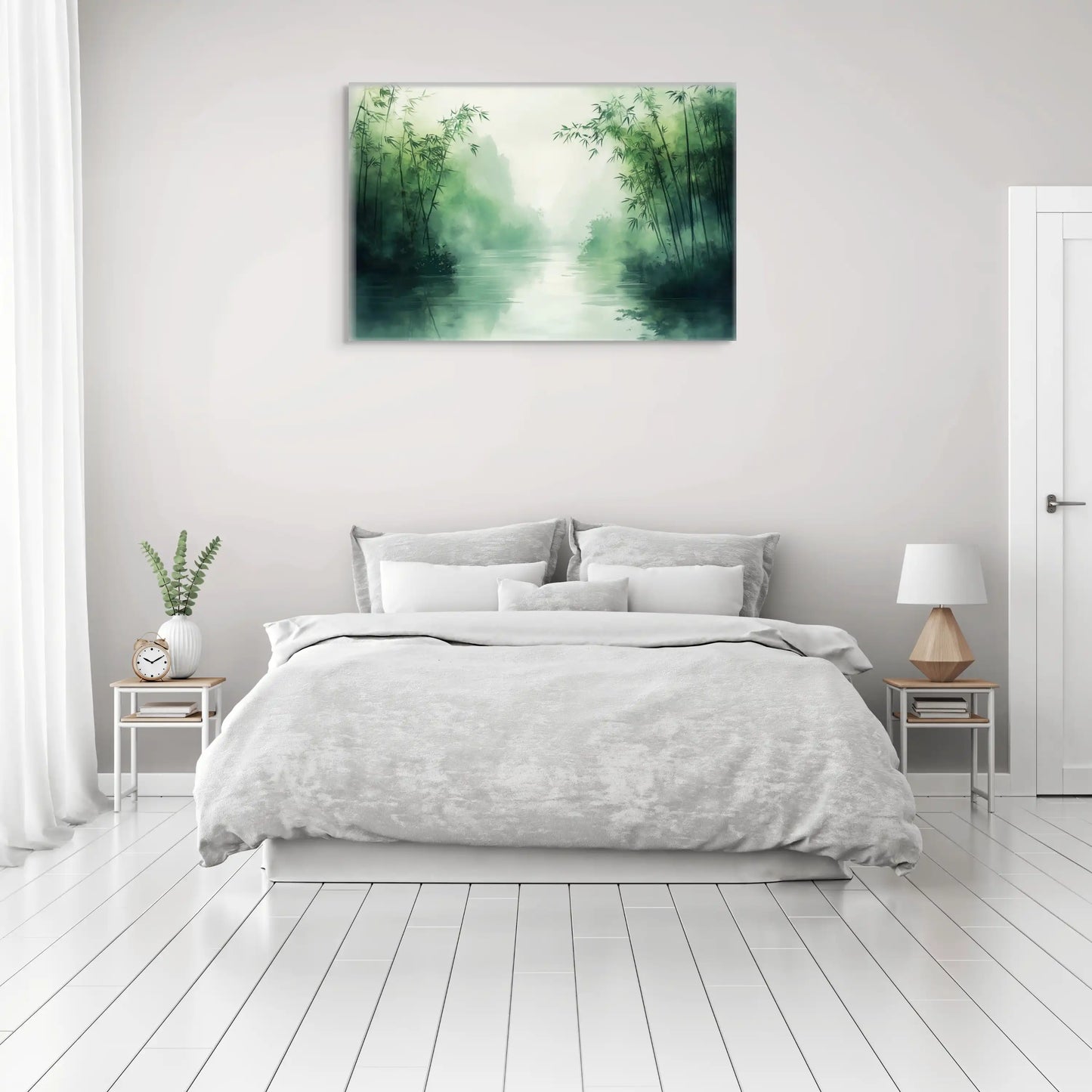 Tableau Paysage Bambou Affiches, reproductions et œuvres graphiques Art Virtuoso
