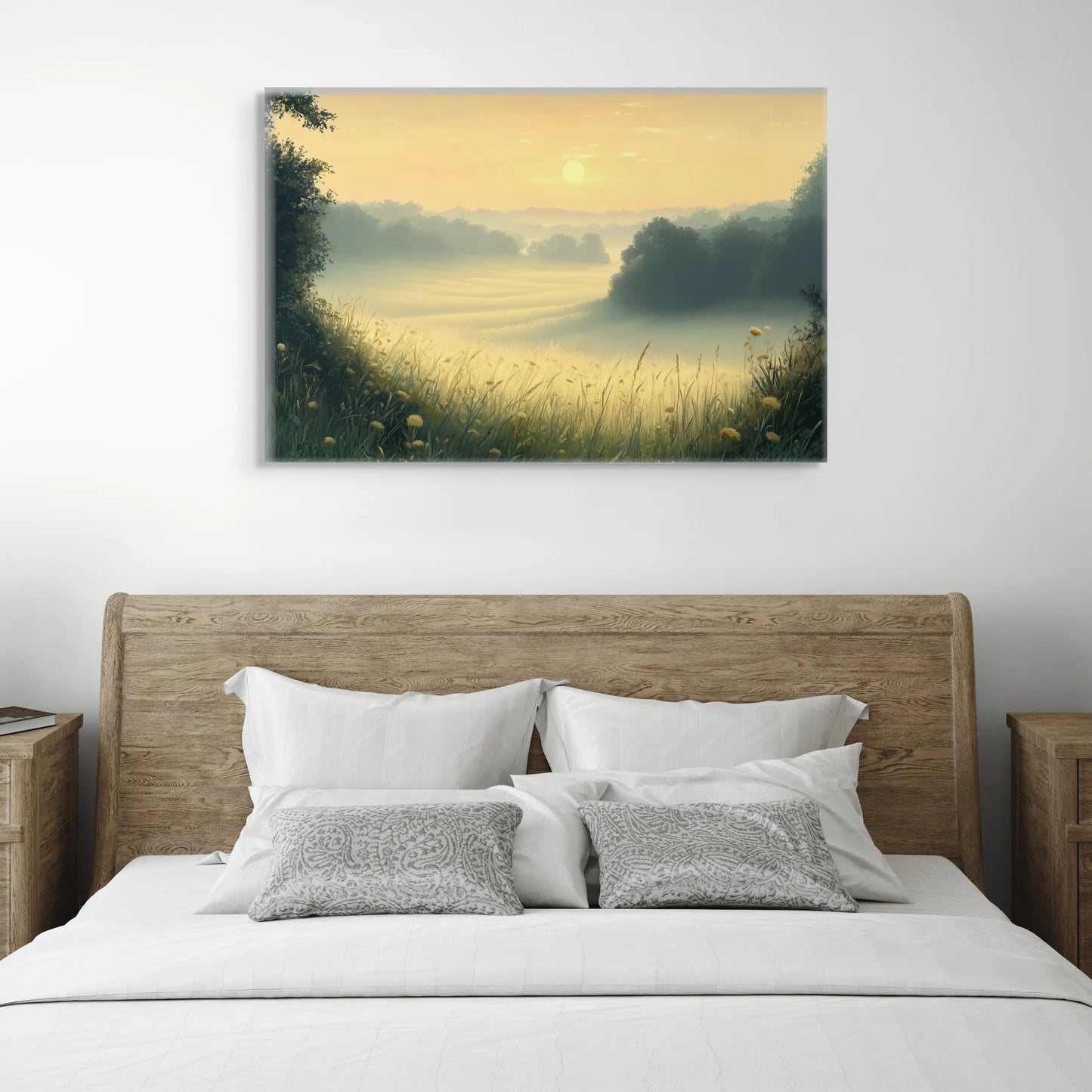 Tableau Paysage Classique - Symphonie du Matin Affiches, reproductions et œuvres graphiques Art Virtuoso