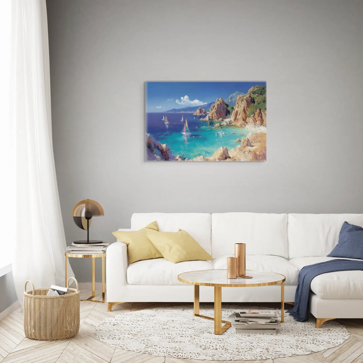 Tableau Paysage Corse Affiches, reproductions et œuvres graphiques Art Virtuoso
