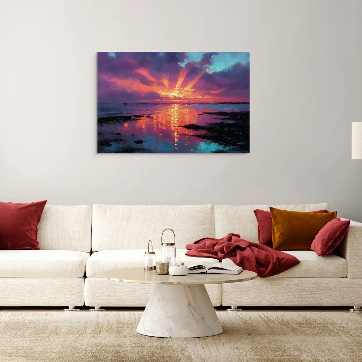 Tableau Paysage - Coucher de Soleil