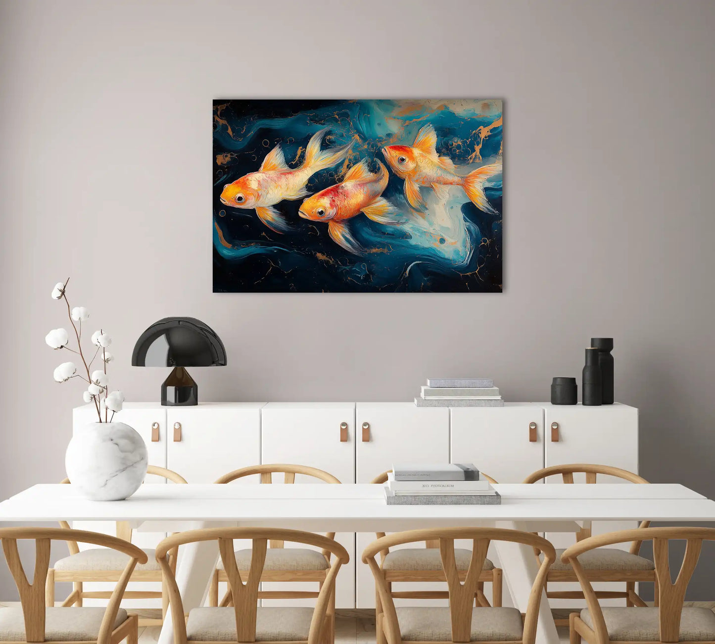 Tableau Poissons - Parade Aquatique