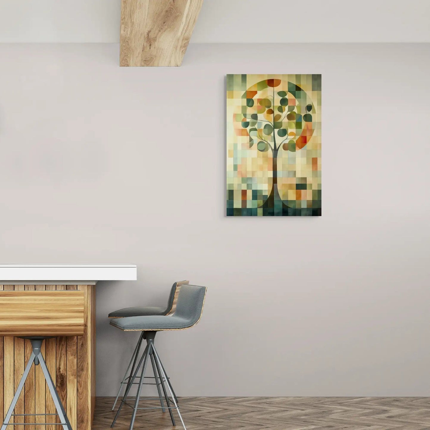 Tableau Scandinave Cuisine - Mosaïque Végétale Affiches, reproductions et œuvres graphiques Art Virtuoso