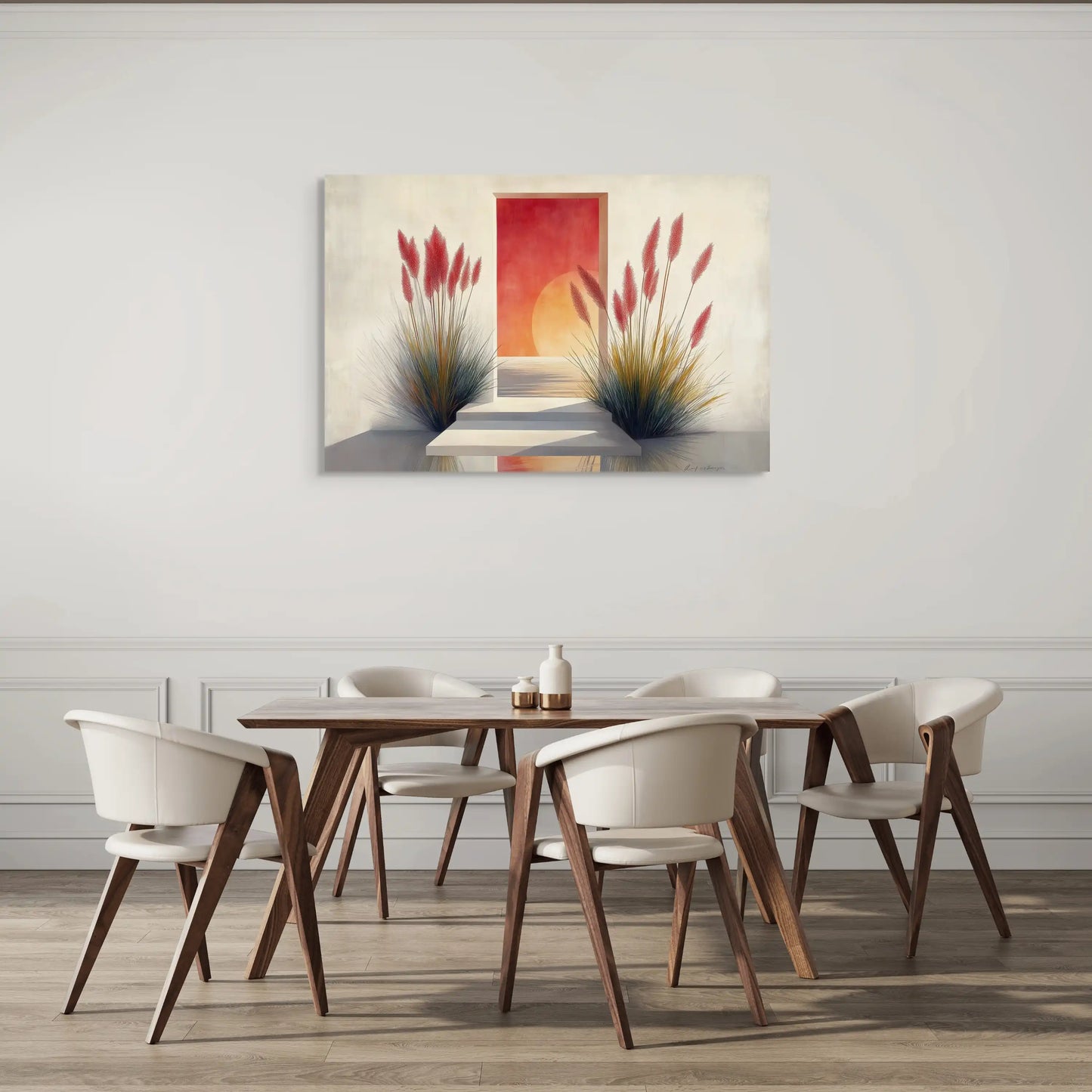 Tableau Scandinave Terracotta Affiches, reproductions et œuvres graphiques Art Virtuoso