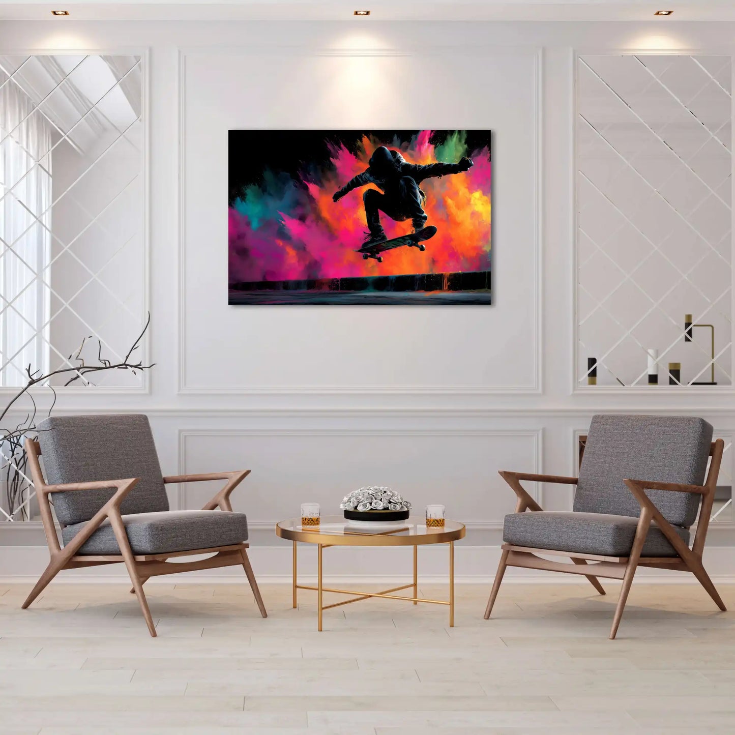 Tableau Skate : Explosion Urbaine