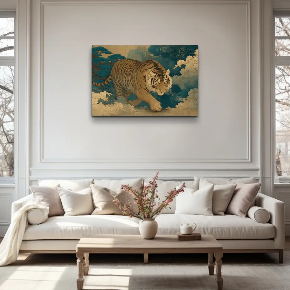Tableau Tigre Japonais