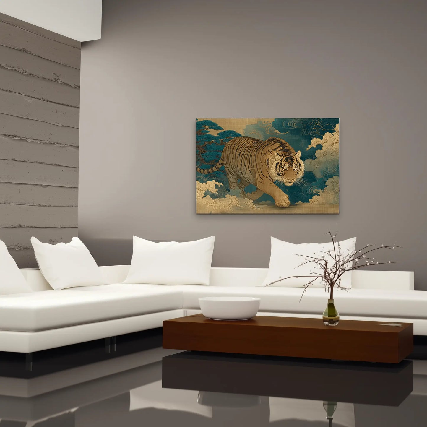 Tableau Tigre Japonais