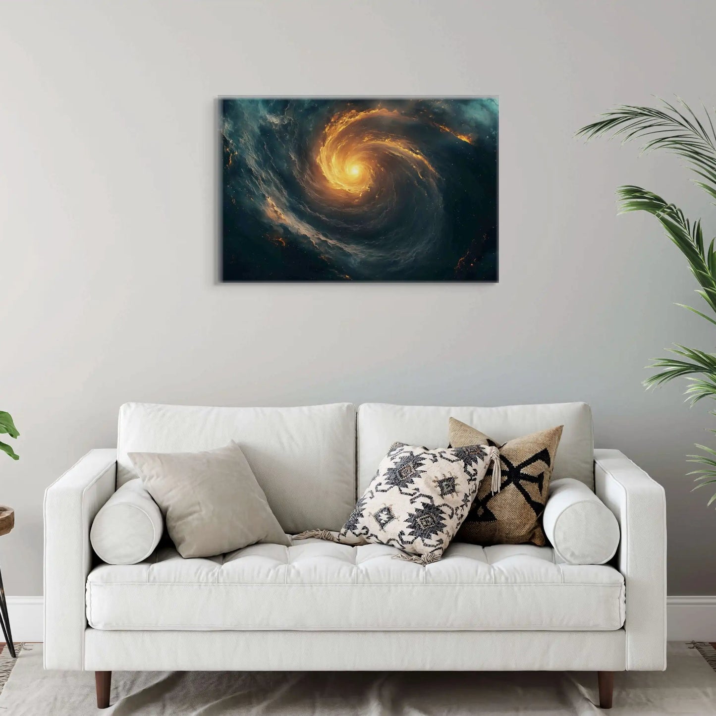 Tableau Univers : Spirale Cosmique Affiches, reproductions et œuvres graphiques Art Virtuoso