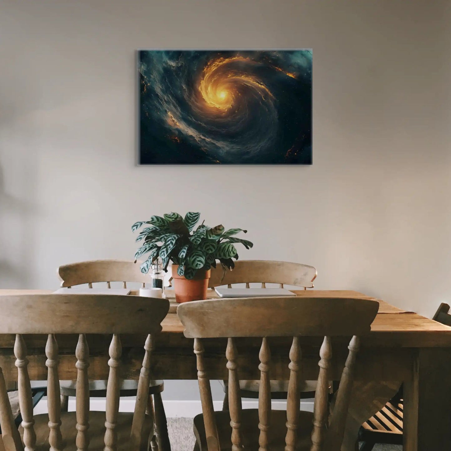 Tableau Univers : Spirale Cosmique Affiches, reproductions et œuvres graphiques Art Virtuoso