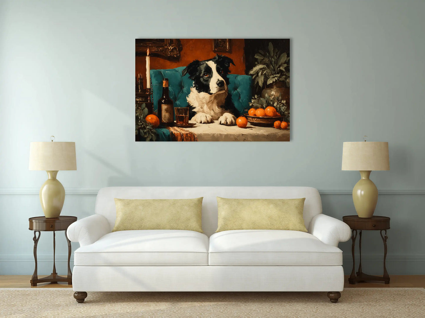 Tableau Vintage Chien