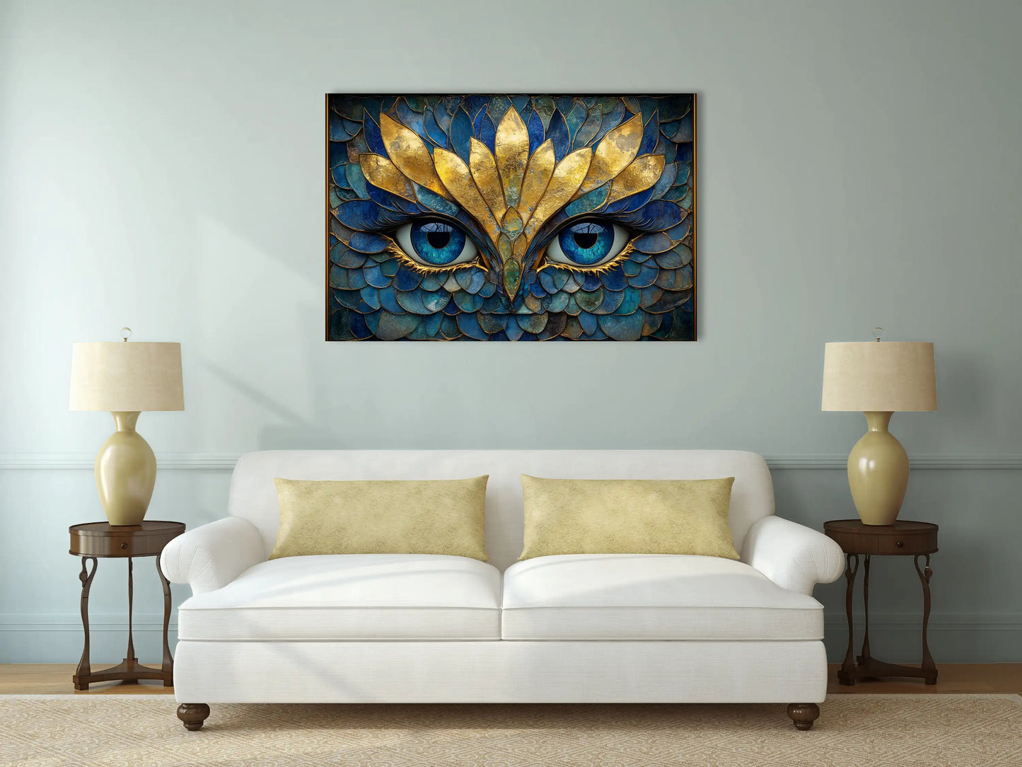 Tableau Yeux - Art Déco