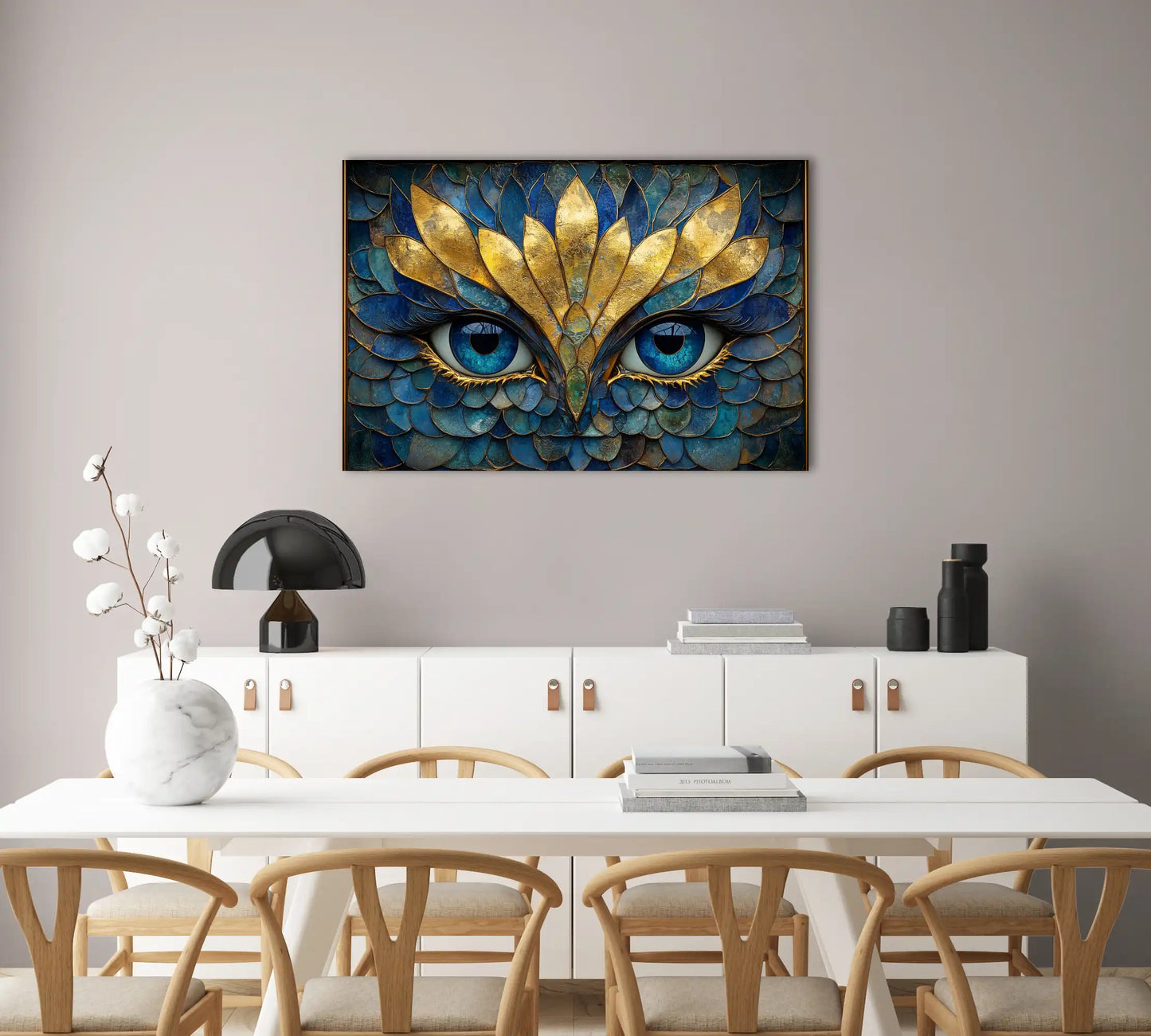 Tableau Yeux - Art Déco