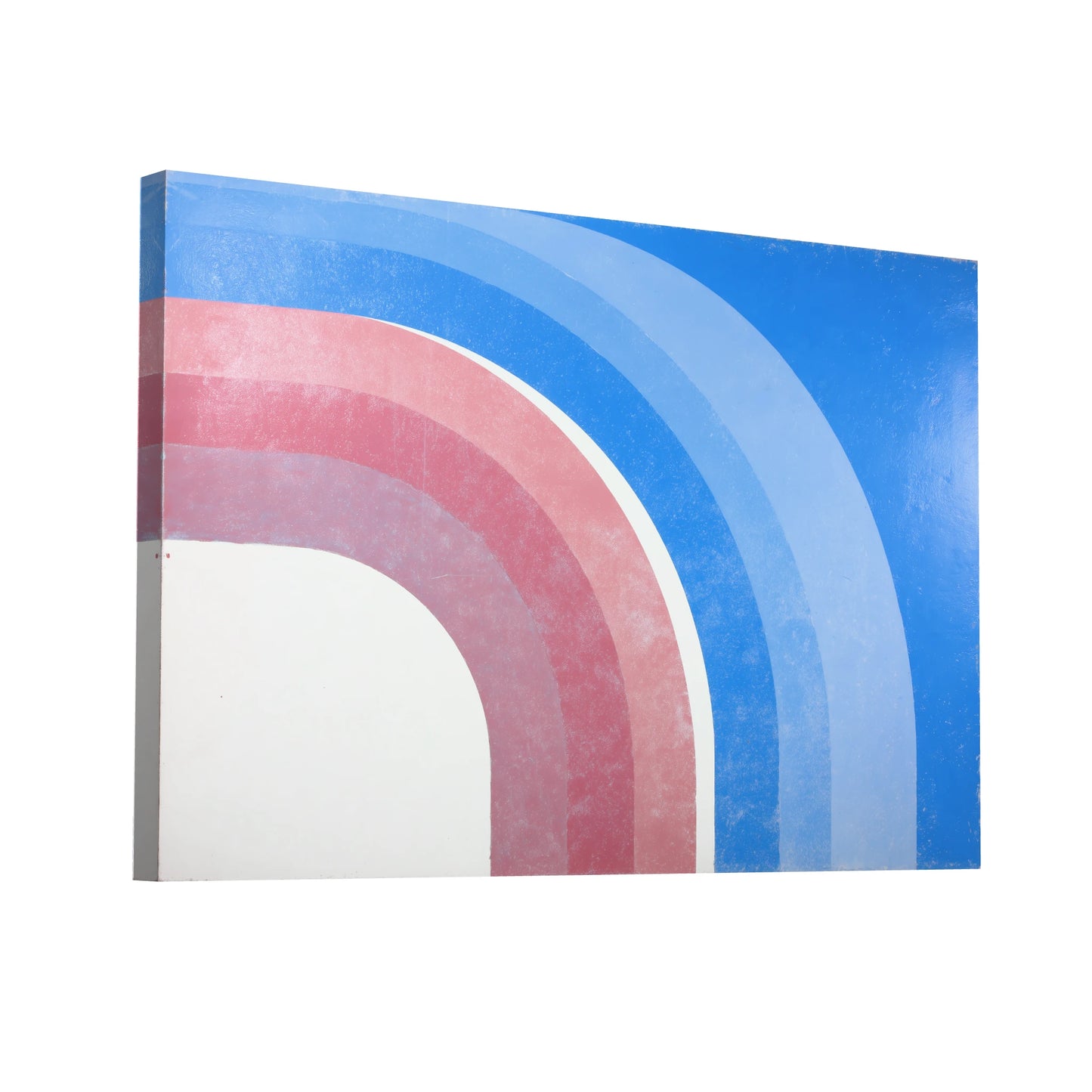 Product Hero 3D WebP Toile Minimaliste à Arcs Concentriques - Courbes Lumineuses - Art Virtuoso