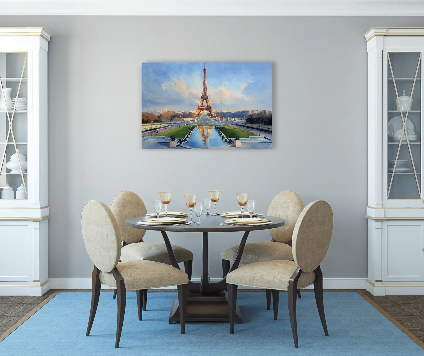 Toile Trocadéro – Miroir de Varsovie