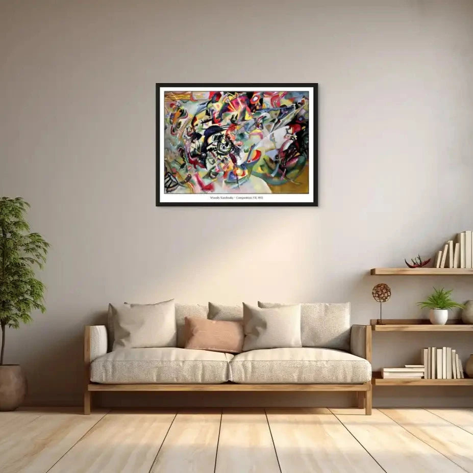 Wassily Kandinsky - Composition 7 Affiches, reproductions et œuvres graphiques Art Virtuoso