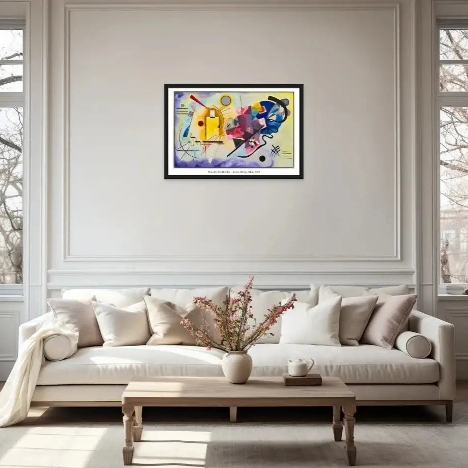 Jaune Rouge Bleu - Kandinsky Art Virtuoso